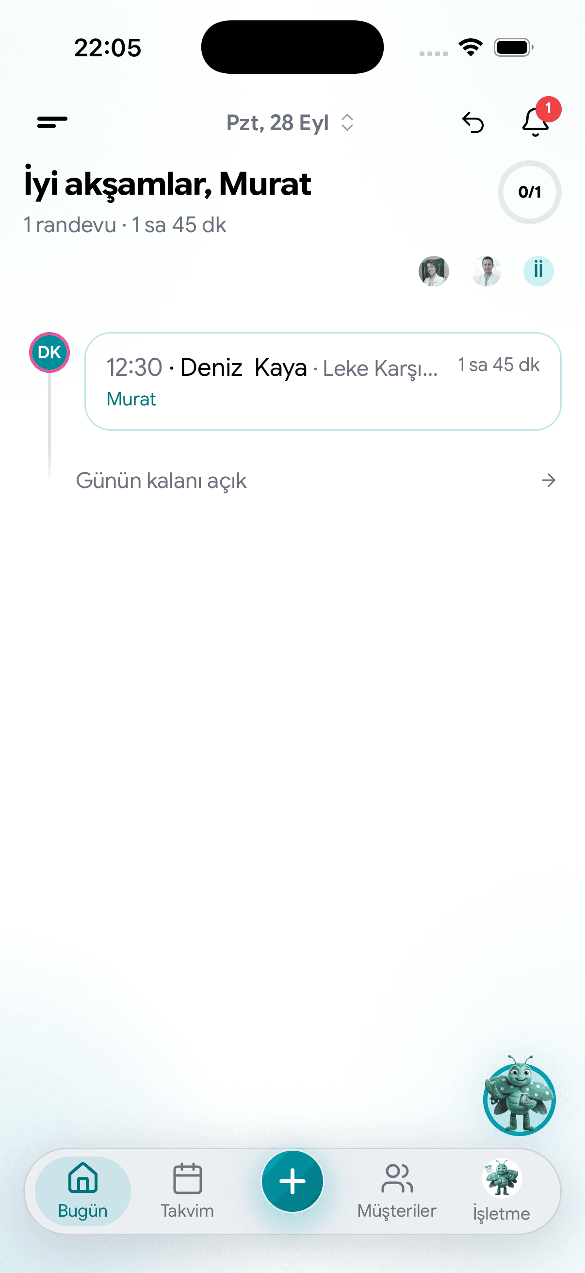 Calemio günlük özet ve bildirim ayarları ekranları