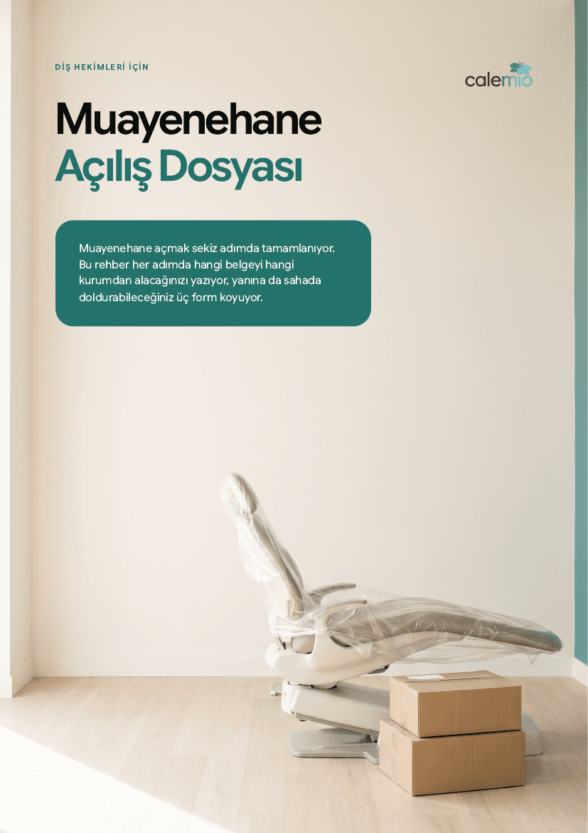 Diş hekimleri için muayenehane açılış rehberi kapağı